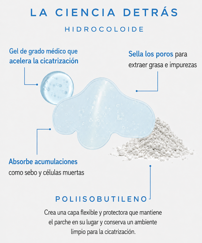 Parches para Puntos Negros | Limpieza Profunda de Poros
